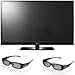 LG 60PZ550 60 inch Class 3D Plasma HDTV, 1920 x 1080 Resolution - Bundle - with - Two LG AG-S250 3D Glasses