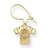 bengal44  - 14K Cincinnati Bengals Jersey Kidney Earrings