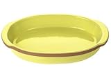 Review Frankoma Pottery  / Frankoma Color Works Yellow Oval Baking Dish 12.5-in.