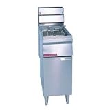 Floor Model Gas Fryers, 49 Lbs, Ss Tank And Body, Liq Pro