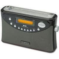 Childrens Toyshop  Electronics : Roberts Black Gemini RD-45 Portable DAB FM RDS Radio UK