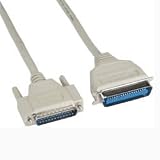 IEEE 1284 A/B Printer Cable DB25M/CN36M - 25ft