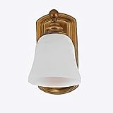 Brunswick Collection Empire Brass Finish 1-Lite Wall Sconce - QUZ-BU8601ER