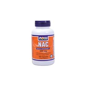 NOW NAC N-ACETYL CYSTEINE with Selenium & Molybdenum Capsules