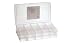 CRL 5 to 15 Compartment Plastic Parts Box by CR Laurence CRL 5 to 15 Compartment Plastic Parts Box by CR Laurence