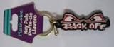 Back Off Key Chain