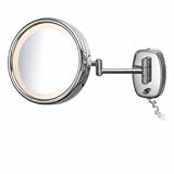 KIMBALL YOUNG Single Sided Pivot Arm Lighted Wall Mirror (Model: 903AC)