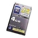 シー・エフ・デー販売 SDHCメモリカード CLASS 6 対応 4GB 1年間保証 CSDC-4GC6