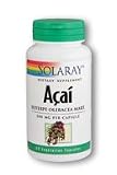 SOLARAY ACAI 500 MG - 60 Vegetarian Capsules