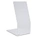 TrippNT 50708 Crystal Clear Acrylic Splash Personal Protection Biohazard Face Shield, Large, 12" W x 23" H x 15" D