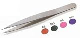 Health & Personal Care : Tweezerman Point Tweezer-Pink (1241-CP-pink)