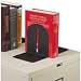MMF Industries Magnetic Bookends, Black, Set Of 2