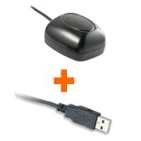 GlobalTop GMR75 USB GPS Receiver (MTK, WAAS)