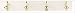 FOREMOST GROUPS, INC. #WCL-364 36" White LT Bar/4 Globes