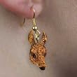 Armadillo - Figurine Jewelry - Earrings Hooks