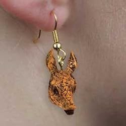 Armadillo - Figurine Jewelry - Earrings Hooks