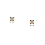 Diamond Stud Earrings 14K Yellow Gold Girls or Ladies