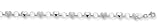 14K White Gold Hearts Anklet - 10