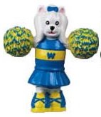 Webkinz Yorkie Cheerleader Figure