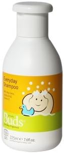 Organic Baby Products - Buds Organic Baby Everday Shampoo ,Certified Organic Baby Care, Protective Baby Care, Made in Australia 225ml