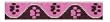 Tickled Pink 1/2 in. - 9 in. x 14 in. - Lupine Adjustable H-Style Harness