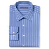 Geoffrey Beene Non-Iron Cotton Fancy Dress Shirt- Spread Collar