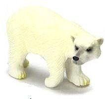 Dollhouse Miniature White Polar Bear