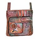 Women's Anuschka Slim Shoulder Organizer - Abstract Classic