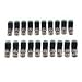 Neewer® 20 pcs Coax CAT5 To Camera CCTV BNC Video Balun Connector Zinc Alloy+Plastic