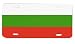 Bulgaria Bulgarian Flag Vanity Auto License Plate
