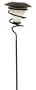 Moonrays 95889 Helix Style Solar Powered Metal Helix Path Light