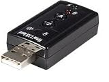 New STARTECH.COM VIRTUAL 7.1 USB STEREO AUDIO ADAPTER headphones speakers USB audio Stereo External