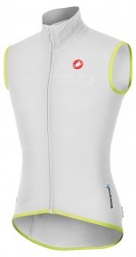 Castelli Fawesome Vest White/Reflective Silver, L - Men's White/Reflective Silver, L On Sale