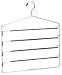 organize-it-all-0302-b-chrome-5-tier-swing-arm-slack-rack-hanger