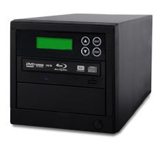 1 Target Standalone Blu Ray DVD Duplicator, 6X, Built-in 500G SATA Hard Drive, USB 2.0 Mac and PC.