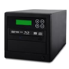 1 Target Standalone Blu Ray DVD Duplicator, 6X, Built-in 500G SATA Hard Drive, USB 2.0 Mac and PC.