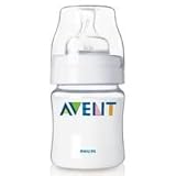 Biberon 125ml (PP) - Tétine à débit Nouveau-Né - Sans Bisphenol A