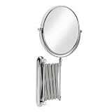 Better Living Products Vantage Wall Mount Magnified Mirror, Chrome, 8-Inch