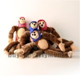 Officially Licensed Flingshot Super Fly Monkey: "Double Date" 4-Pack (2 Blue, 2 Pink)