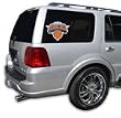New York Knicks Cutz (10"x12") (10"x12") Set of 4 Glass Window Tattoos - NBA Basketball