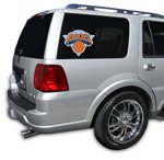 New York Knicks Cutz (10"x12") (10"x12") Set of 4 Glass Window Tattoos - NBA Basketball