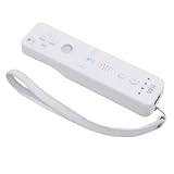 Premium Genuine Leather Wrist Strap for Nintendo Wii Remote Control (Premium Genuine Leather) Color - White