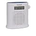Sony ICFS79W AM/FM/Weather Band Digital Tuner Shower Radio (White)