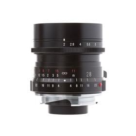 Click here to buy Voigtlander Ultron 28mm f 2.0 Lens with Leica M Mount - Black.