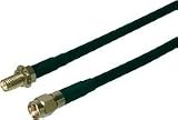DIGITUS Verlaengerungskabel WLAN Antenne RP SMA Buchse zu RP SMA Stecker 5m