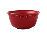 Pfaltzgraff Winterberry Ruby 24-Ounce Deep Soup/Cereal Bowls, Set of 4