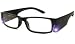 Black LED Lighted Reading Glasses