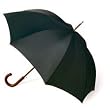 totes Auto Open Stick Umbrella, Black