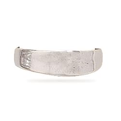 Graduated Polished Toe Ring