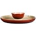 Le Creuset Stoneware 2-Piece Hors d'Oeuvre Set, Cherry
